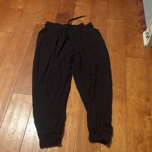 Juniors Black Jogger Pants